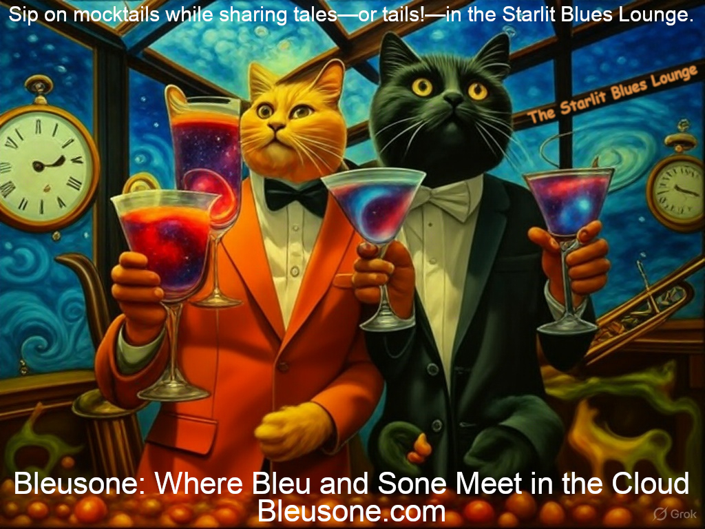 Sip on mocktails while sharing tales—or tails!—in the Starlit Blues Lounge.